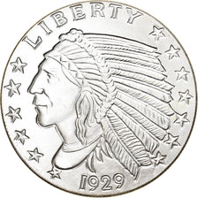 Monnaie, États-Unis, Indian Head, 1 Troy Ounce, Golden State Mint
