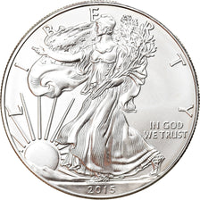 Moneta, Stati Uniti, Silver Eagle, Dollar, 2015, 1 Oz, FDC, Argento