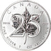 Münze, Kanada, Maple Leaf 25th Anniversary, 5 Dollars, 2013, 1 Oz, STGL