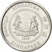 Coin, Singapore, 10 Cents, 2013, MS(63), Cupro-nickel, KM:New