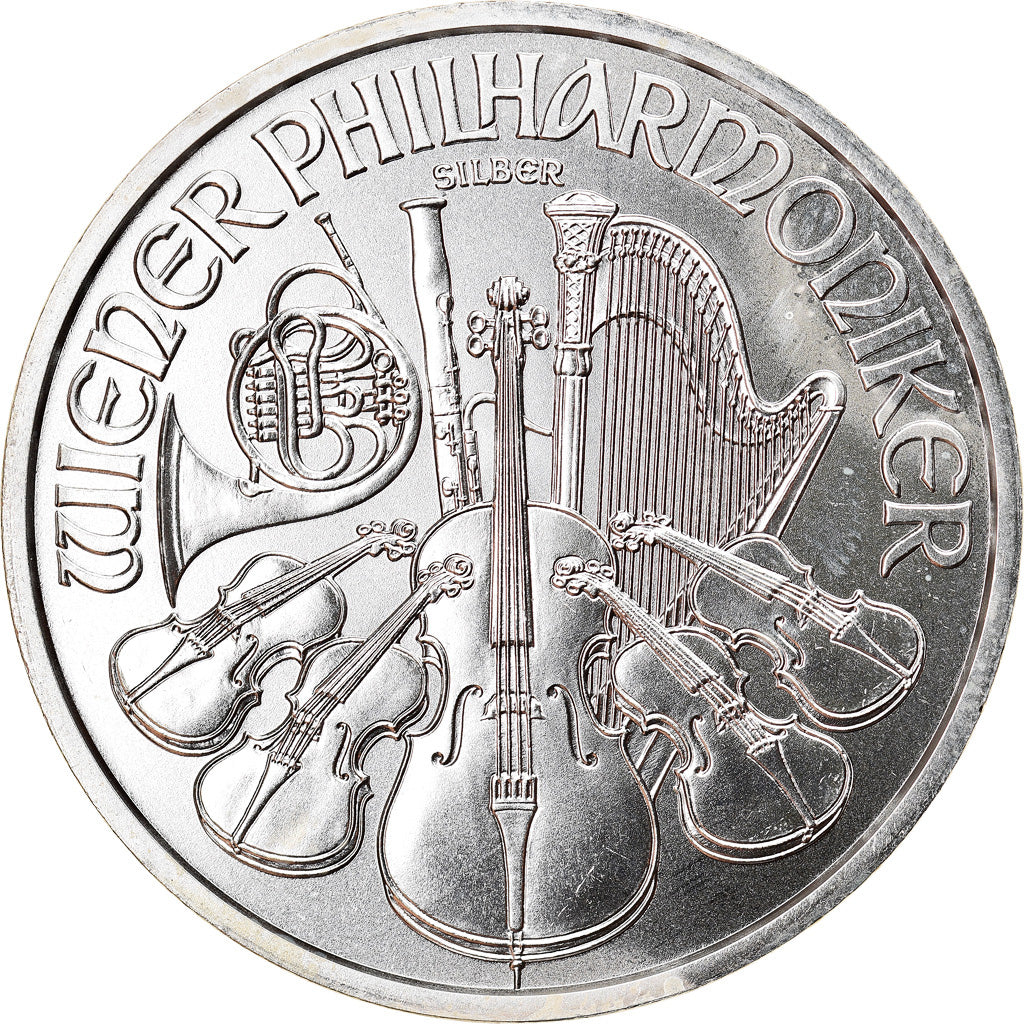 Austria, Philharmonic Orchestra, 1-1/2 Euro, 2015, 1 Oz, FDC, Argento