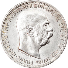 Moeda, Áustria, Franz Joseph I, Corona, 1914, MS(60-62), Prata, KM:2820