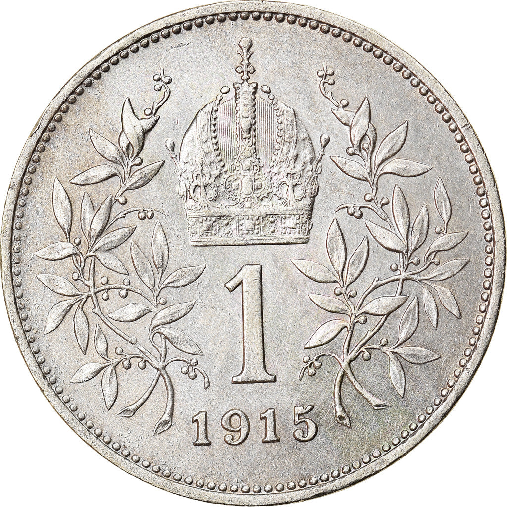 Monnaie, Autriche, Franz Joseph I, Corona, 1915, SUP, Argent, KM:2820