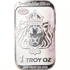 Moeda, Niuê, Elizabeth II, Scottsdale Silver, 2 Dollars, 2013, 1 Oz, MS(64)