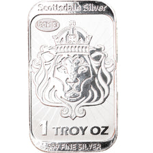 Moeda, Niuê, Elizabeth II, Scottsdale Silver, 2 Dollars, 2013, 1 Oz, MS(65-70)