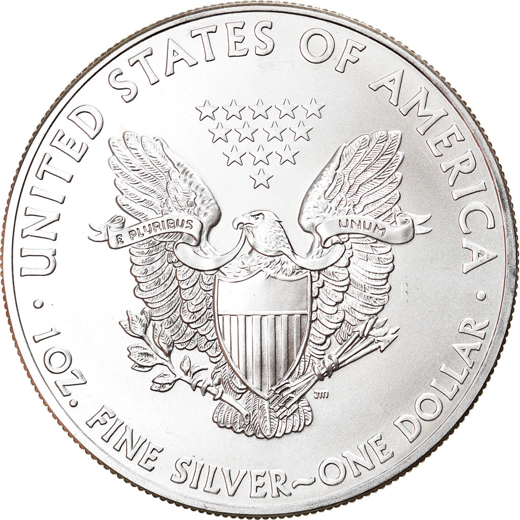 Monnaie, États-Unis, Silver Eagle, Dollar, 2012, 1 Oz, FDC, Argent
