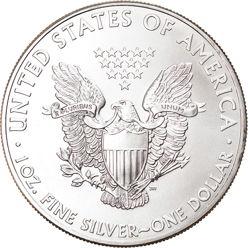 Moneda, Estados Unidos, Silver Eagle, Dollar, 2012, 1 Oz, FDC, Plata
