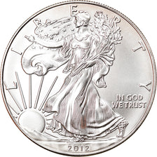 Moneta, Stati Uniti, Silver Eagle, Dollar, 2012, 1 Oz, FDC, Argento