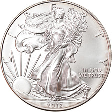 Munten, Verenigde Staten, Silver Eagle, Dollar, 2012, 1 Oz, FDC, Zilver
