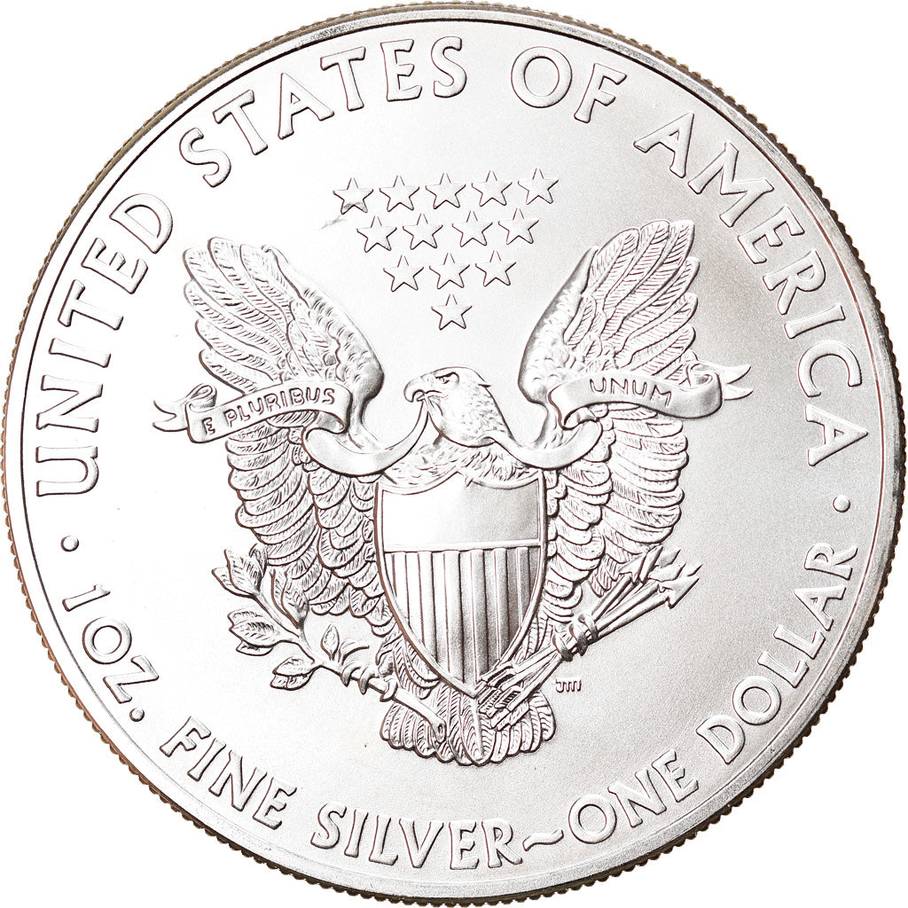 Monnaie, États-Unis, Silver Eagle, Dollar, 2012, 1 Oz, FDC, Argent