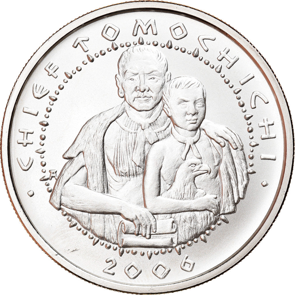 Moeda, Estados Unidos da América, Poarch Creek Indians, Dollar, 2006, 1 Oz