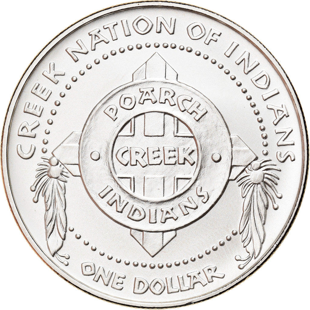 Moeda, Estados Unidos da América, Poarch Creek Indians, Dollar, 2006, 1 Oz
