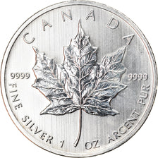 Coin, Canada, Maple Leaf, 5 Dollars, 2013, 1 Oz, AU(55-58), Silver