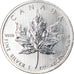 Coin, Canada, Maple Leaf, 5 Dollars, 2013, 1 Oz, AU(55-58), Silver