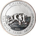 Moneta, Canada, Polar Bear, 8 Dollars, 2013, 1-1/2 Oz, SPL+, Argento