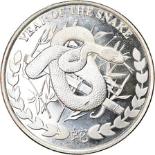 Munten, Somaliland, Year of the Snake, 1000 Shillings, 2013, FDC, Zilver