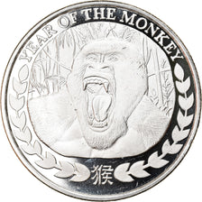 Monnaie, Somaliland, Année du Singe, 1000 Shillings, 2016, FDC, Argent