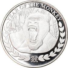 Münze, Somaliland, Year of the Monkey, 1000 Shillings, 2016, STGL, Silber