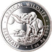 Moneta, Somalia, Elephant, 100 Shillings, 2016, 1 Oz, FDC, Argento