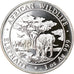 Münze, Somalia, Elephant, 100 Shillings, 2012, 1 Oz, STGL, Silber