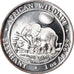 Münze, Somalia, Elephant, 100 Shillings, 2011, 1 Oz, STGL, Silber