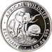 Moneta, Somalia, Elephant, 100 Shillings, 2009, 1 Oz, FDC, Argento
