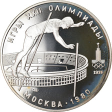 Moneta, Russia, Pole Vaulting, 10 Roubles, 1978, Leningrad, Proof, FDC, Argento
