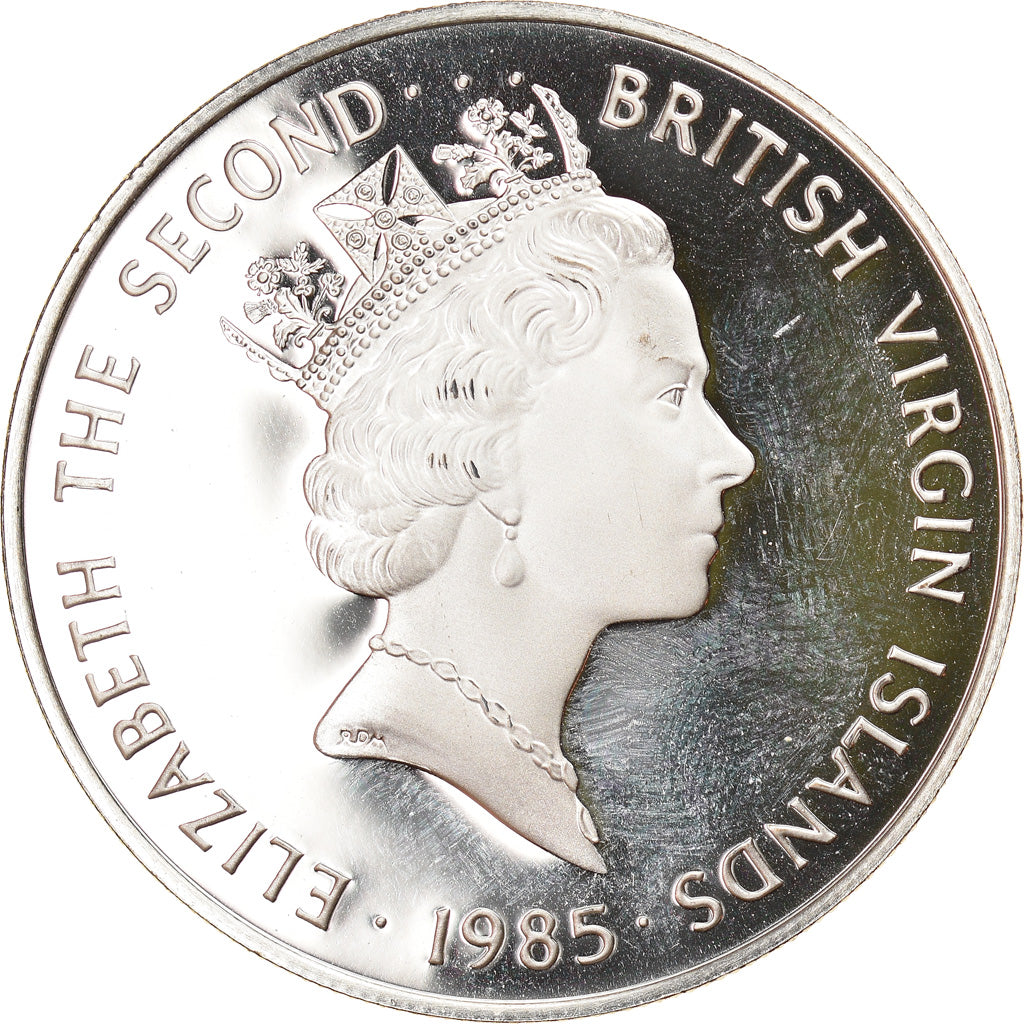 Monnaie, BRITISH VIRGIN ISLANDS, Elizabeth II, Teapot, 20 Dollars, 1985