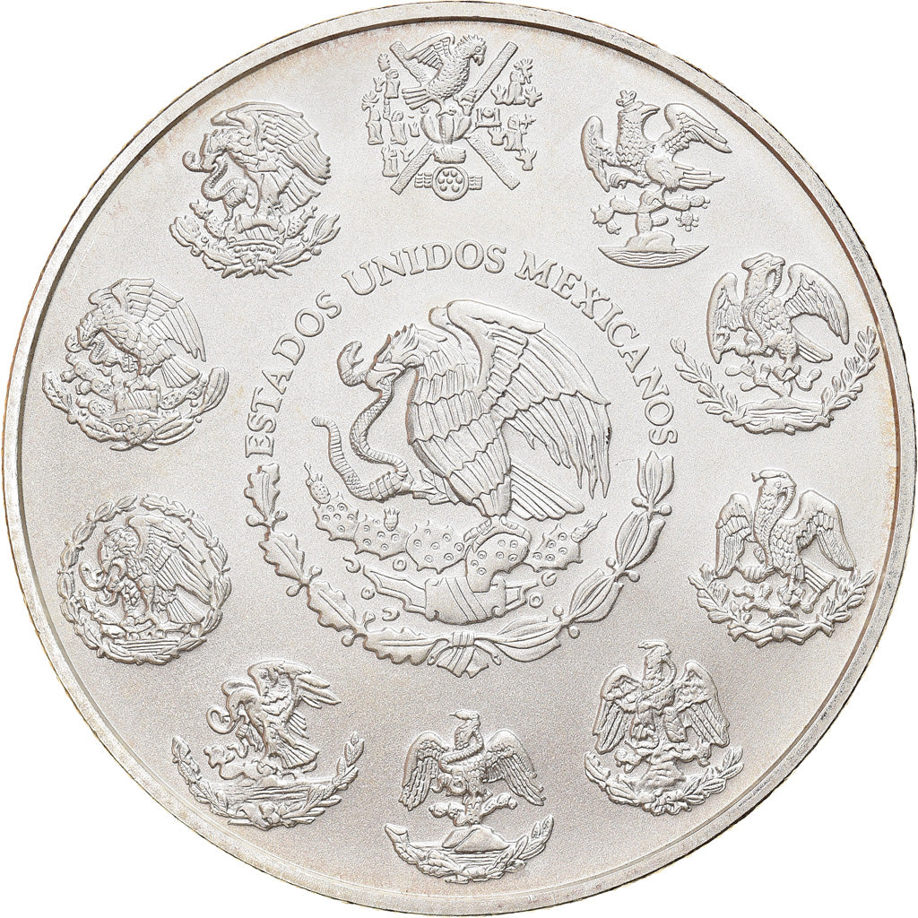 Munten, Mexico, Libertad, Onza, Troy Ounce of Silver, 2010, Mexico City, UNC-
