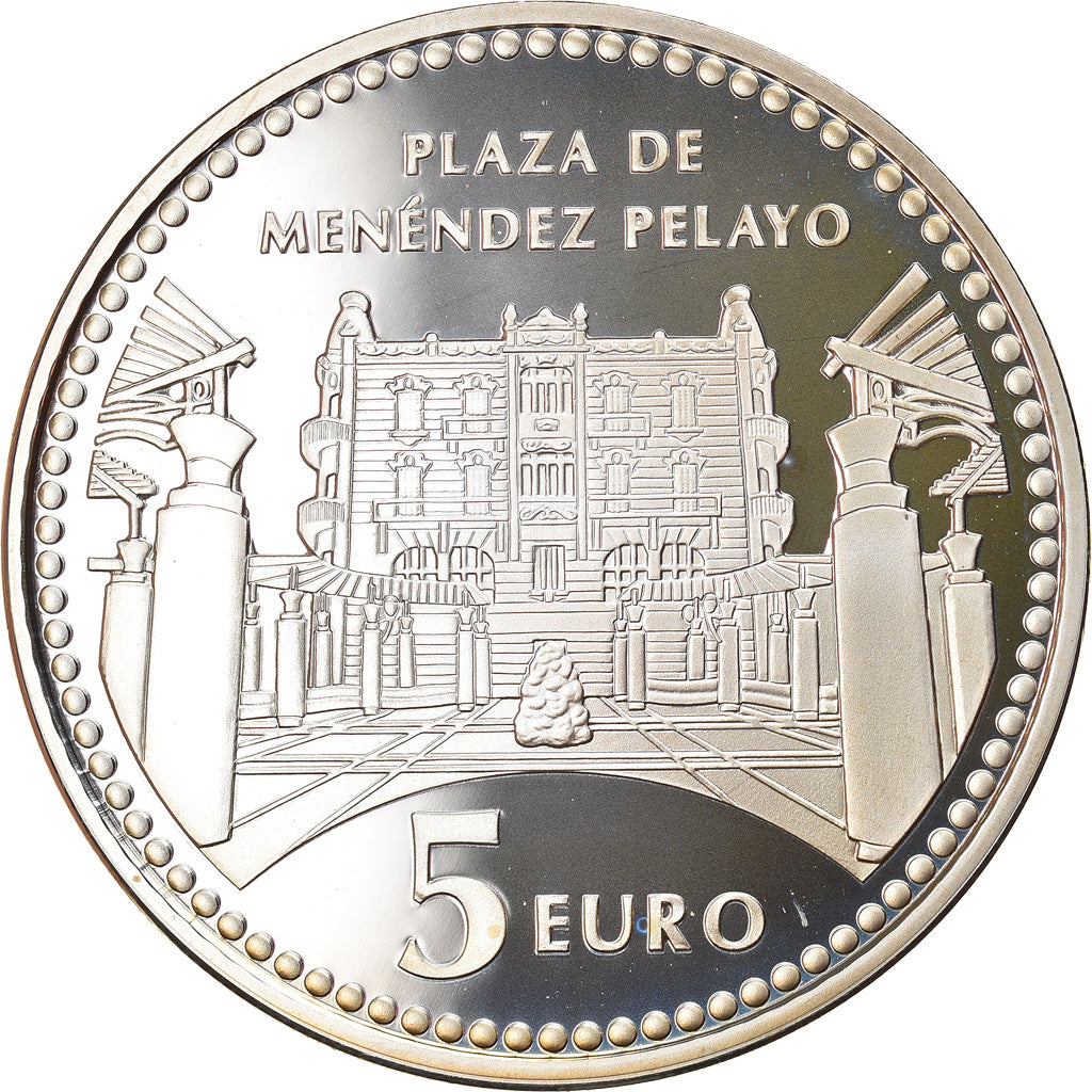 Spain, 5 Euro, Melilla, 2010, Madrid, MS(65-70), Silver, KM:1161
