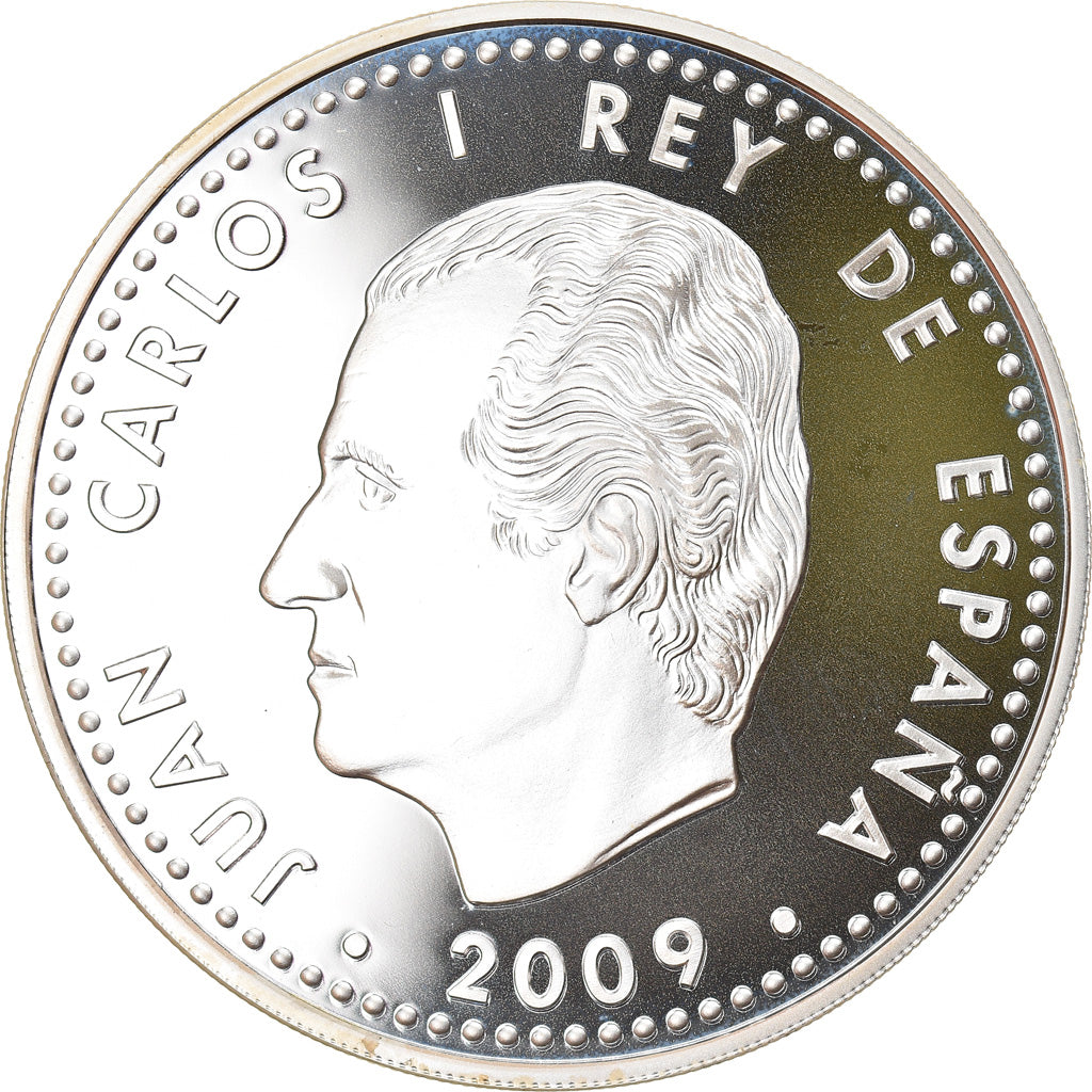 Spain, 10 Euro, Felipe II, 2009, Madrid, Proof, MS(65-70), Silver