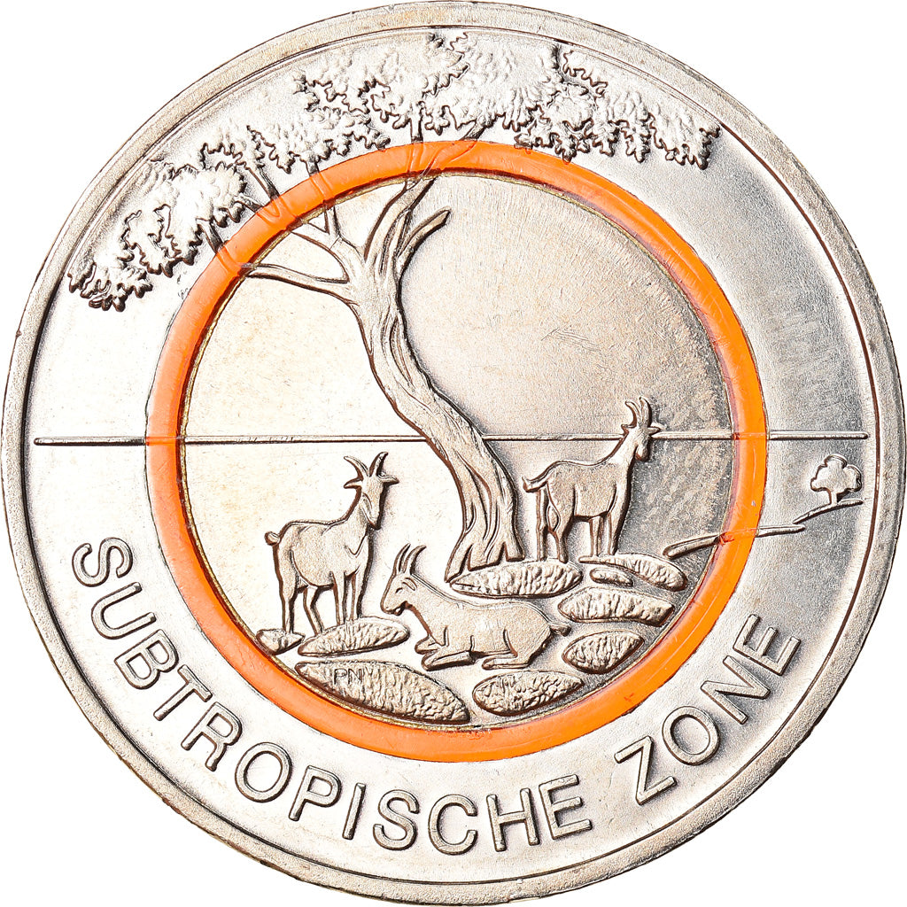 Germania, 5 Euro, Subtropical Zone, 2018, Karlsruhe, SPL-, Copper-Nickel &