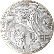Francia, 10 Euro, Centenaire de l'Armistice, 2018, FDC, Argento