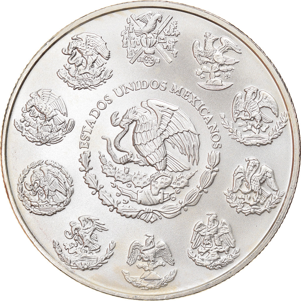 Munten, Mexico, Libertad, Onza, Troy Ounce of Silver, 2015, Mexico City, FDC