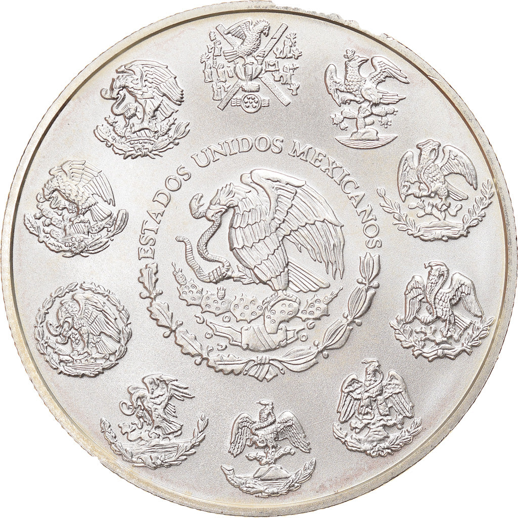 Munten, Mexico, Libertad, Onza, Troy Ounce of Silver, 2013, Mexico City, UNC
