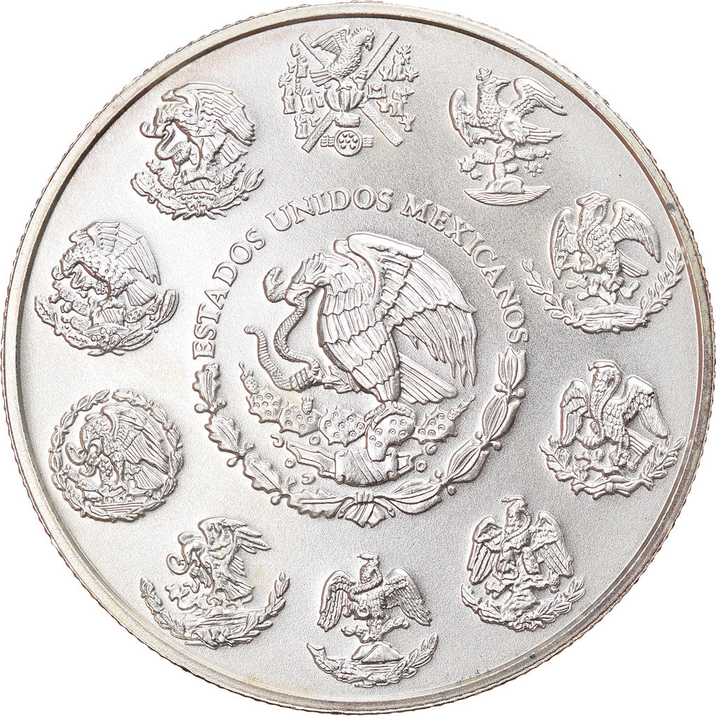 Monnaie, Mexique, Libertad, Onza, Troy Ounce of Silver, 2012, Mexico City, SPL