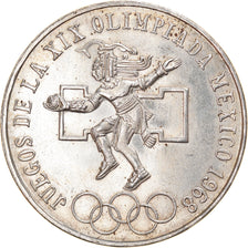 Moneta, Messico, 25 Pesos, 1968, Mexico City, BB, Argento, KM:479.1