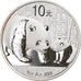 Monnaie, CHINA, PEOPLE'S REPUBLIC, Panda, 10 Yüan, 2011, 1 Oz, FDC, Argent