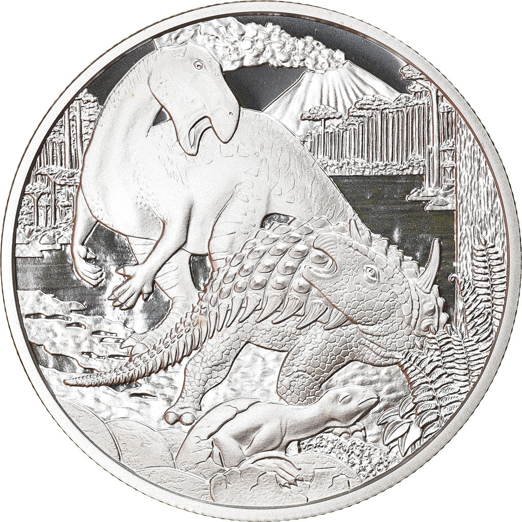 Oostenrijk, 20 Euro, Cretaceous, 2014, Proof, FDC, Zilver