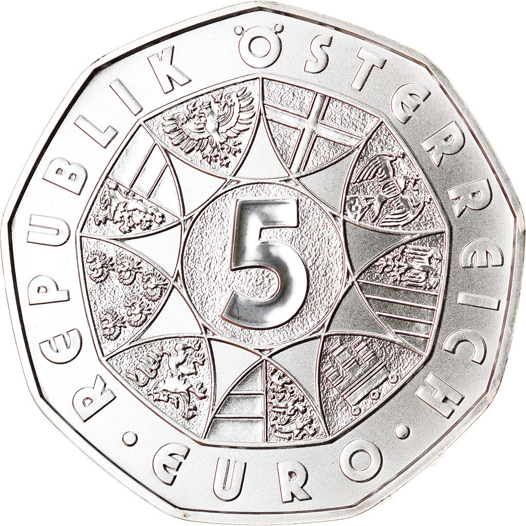 Austria, 5 Euro, Operetta Bat and the Ball, 2015, Vienna, FDC, Plata