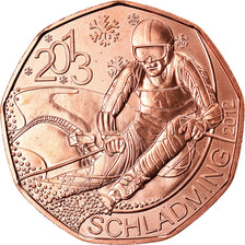 Austria, 5 Euro, Schladming 2013, 2013, Vienna, FDC, Rame