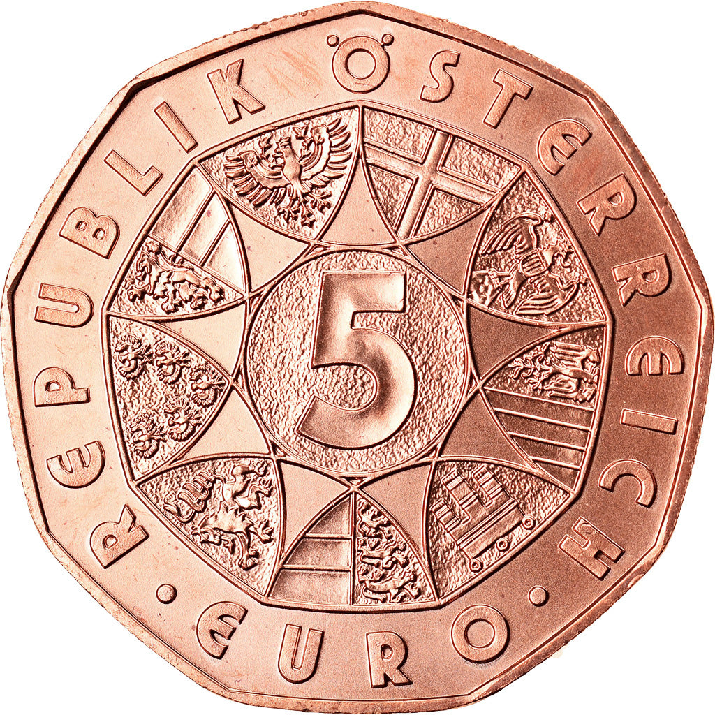 Austria, 5 Euro, Schladming 2013, 2013, Vienna, FDC, Rame