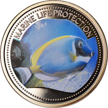Monnaie, Palau, Blue Surgeon Fish, Dollar, 2007, FDC, Copper-nickel, KM:118