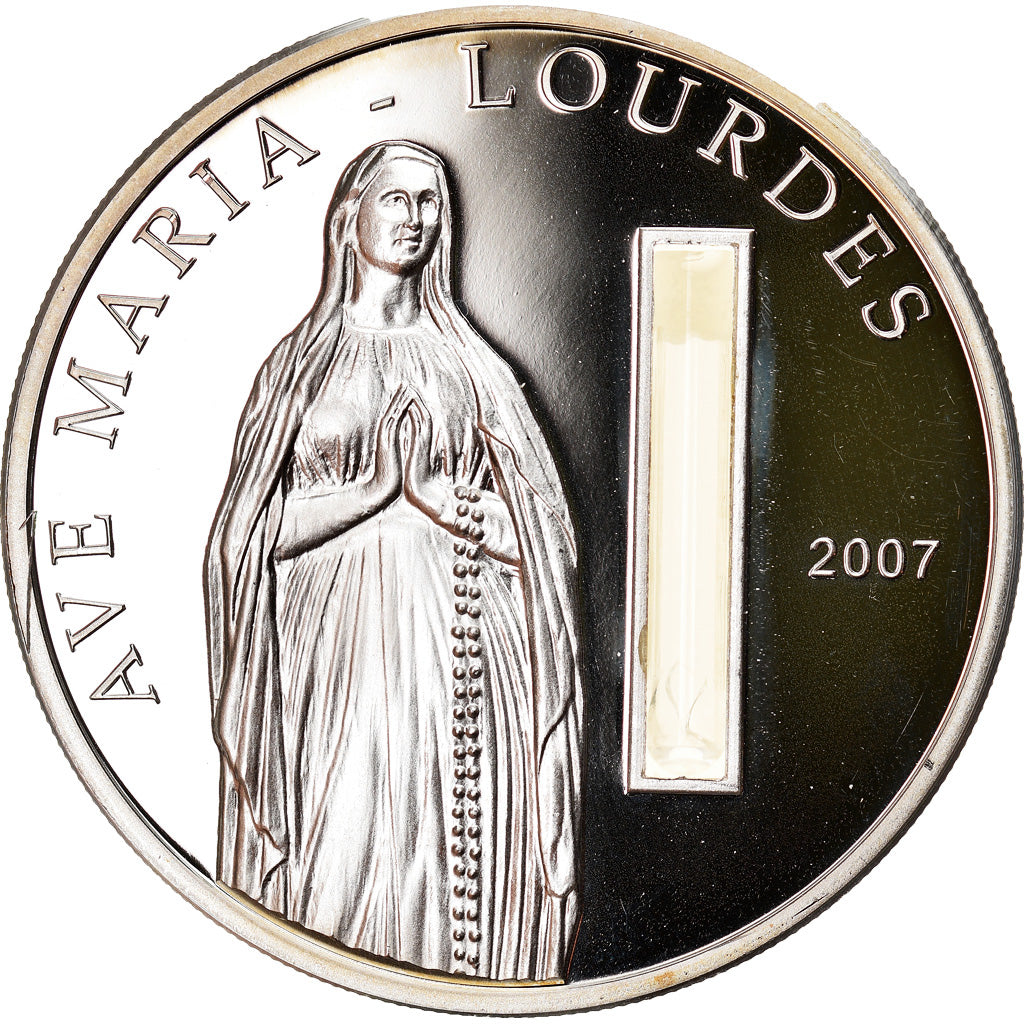 Münze, Palau, Lourdes, 5 Dollars, 2007, STGL, Silber, KM:428