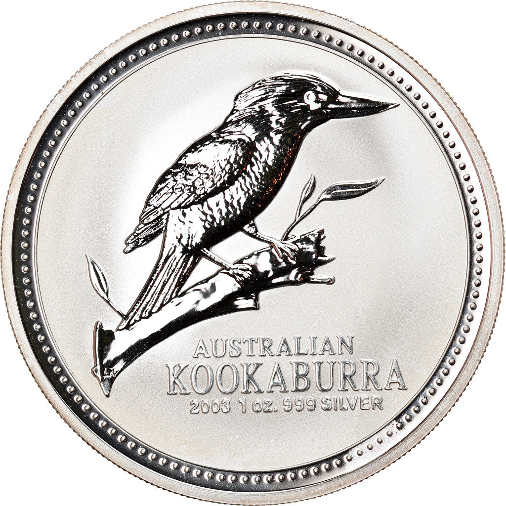 Moneda, Australia, Elizabeth II, Australian Kookaburra, Dollar, 2003, Perth, 1