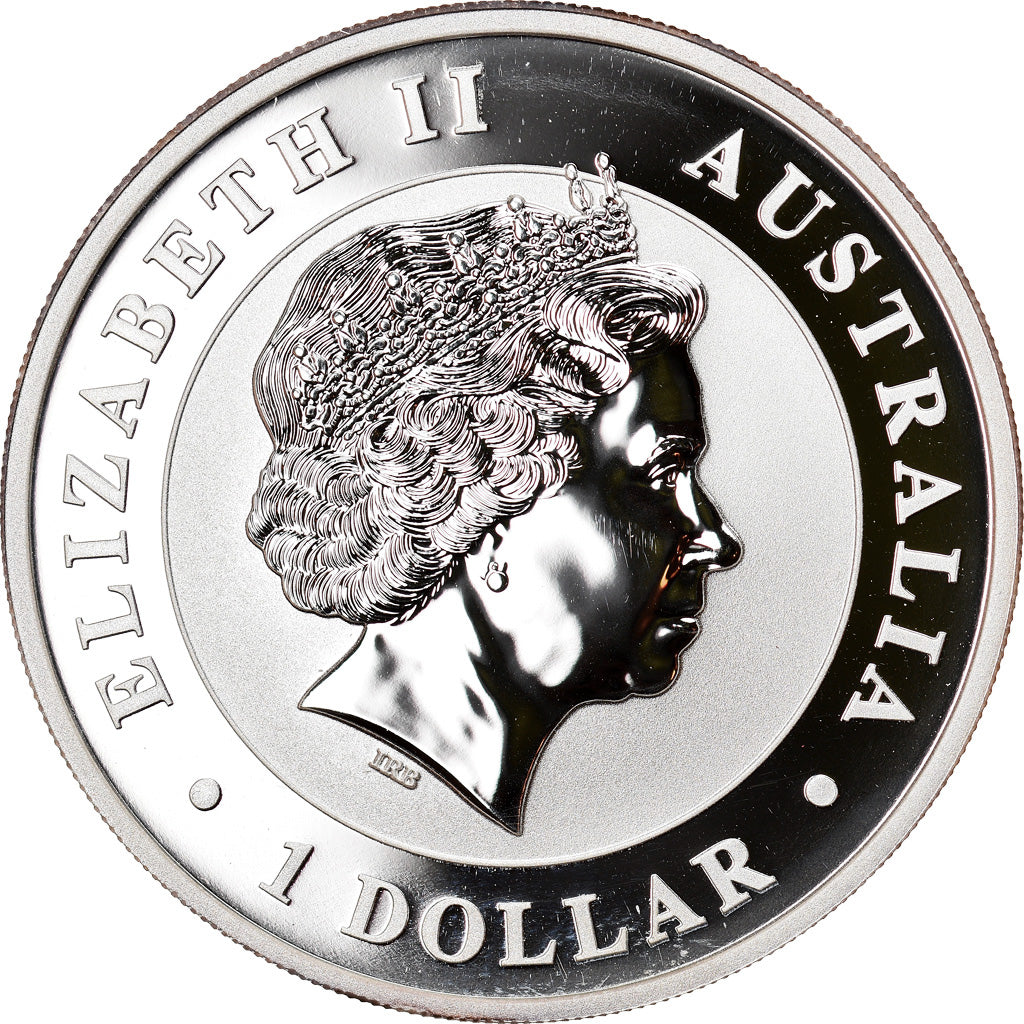 Moneda, Australia, Elizabeth II, Australian Kookaburra, Dollar, 2010, Perth, 1