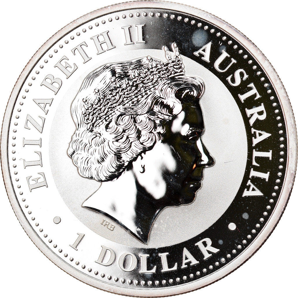 Moneta, Australia, Elizabeth II, Australian Kookaburra, Dollar, 1999, 1 Oz, FDC