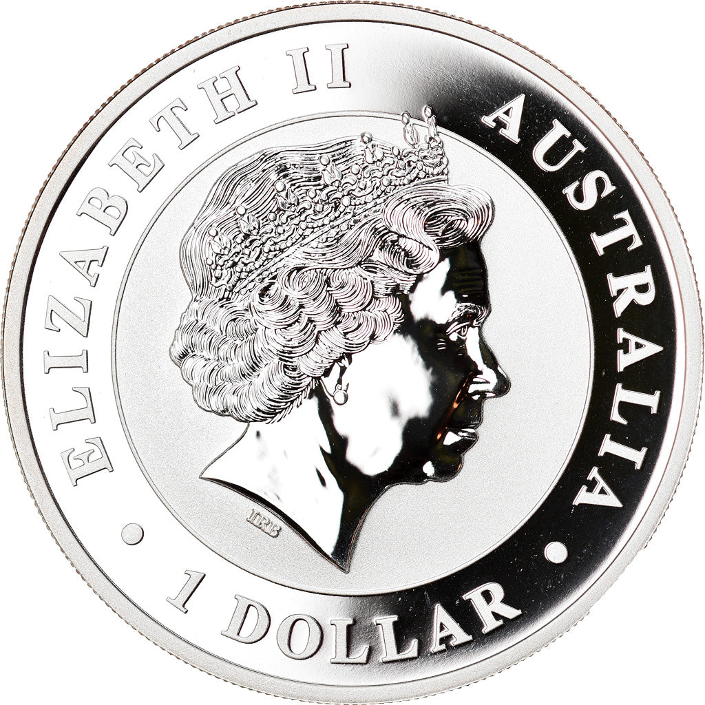 Monnaie, Australie, Australian Kookaburra, 1 Dollar, 2011, 1 Oz, FDC, Argent