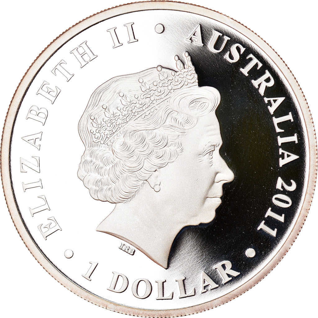 Moeda, Austrália, Elizabeth II, Royal Wedding, Dollar, 2011, Perth, 1 Oz