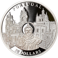 Coin, Liberia, Portugal, 20 Dollars, 2001, MS(65-70), Silver